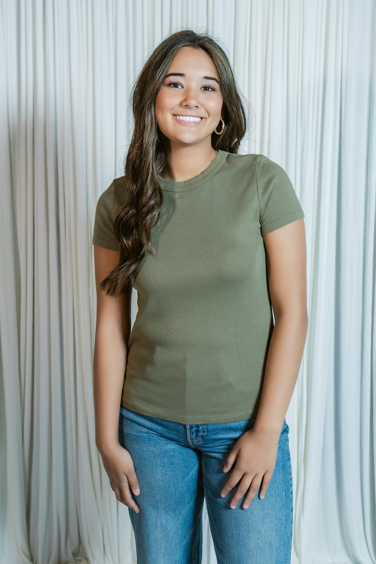 Lexy Short Sleeve Cotton Tee