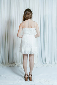 Kelley Summer Romance Drop Waist Eyelet Mini Dress