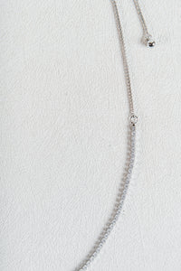 Stainless Steel Cubic Chain Necklace