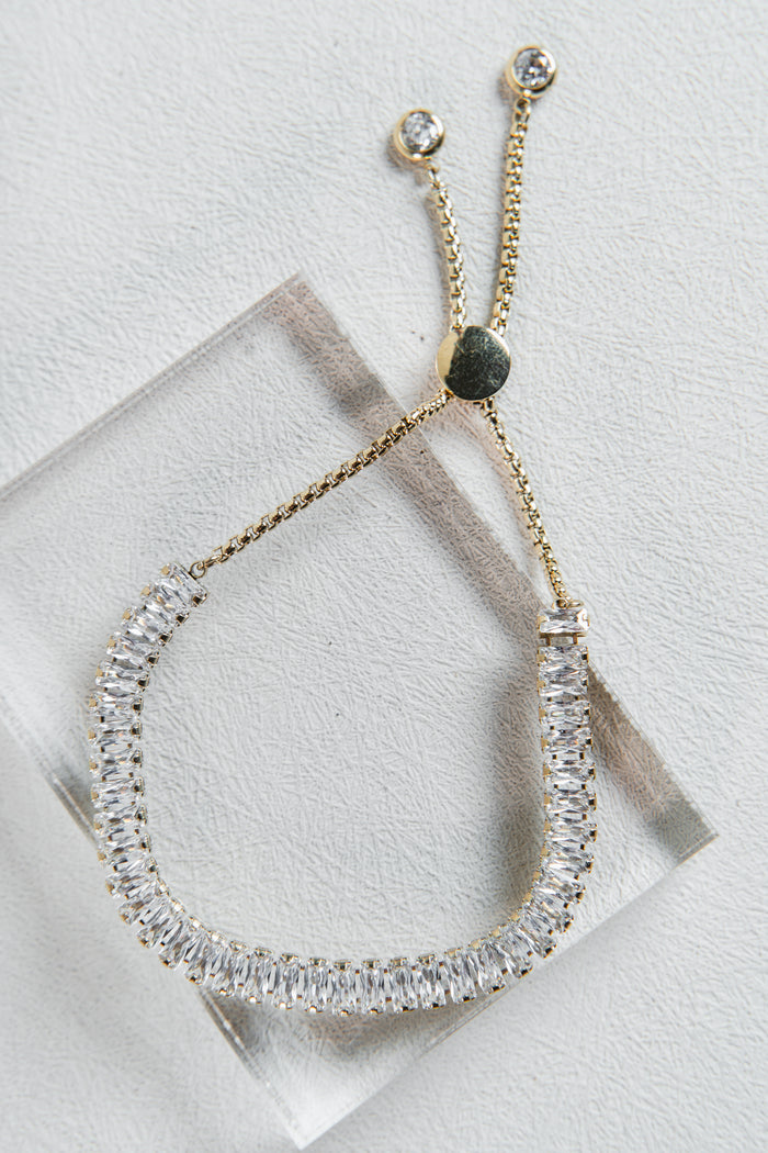 Stainless Steel Cup-Chain Adjustable Bracelet