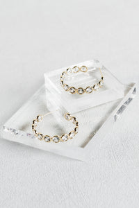 Cubic Zirconia Hoop