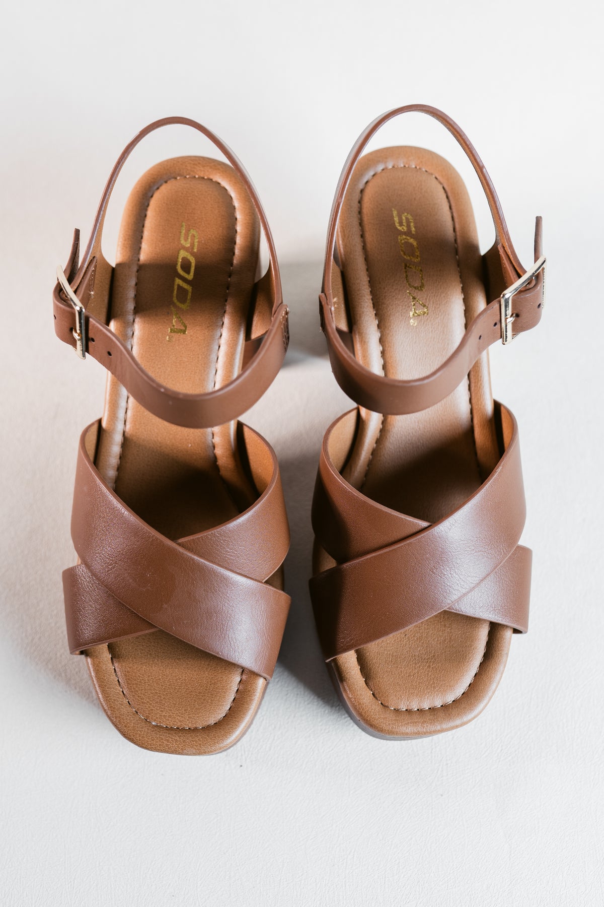 Bonet Gilded Strap Wedge