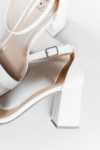 Larch Square Toe 3-Inch Block Heel