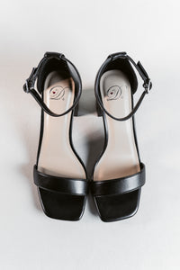 Larch Square Toe 3-Inch Block Heel