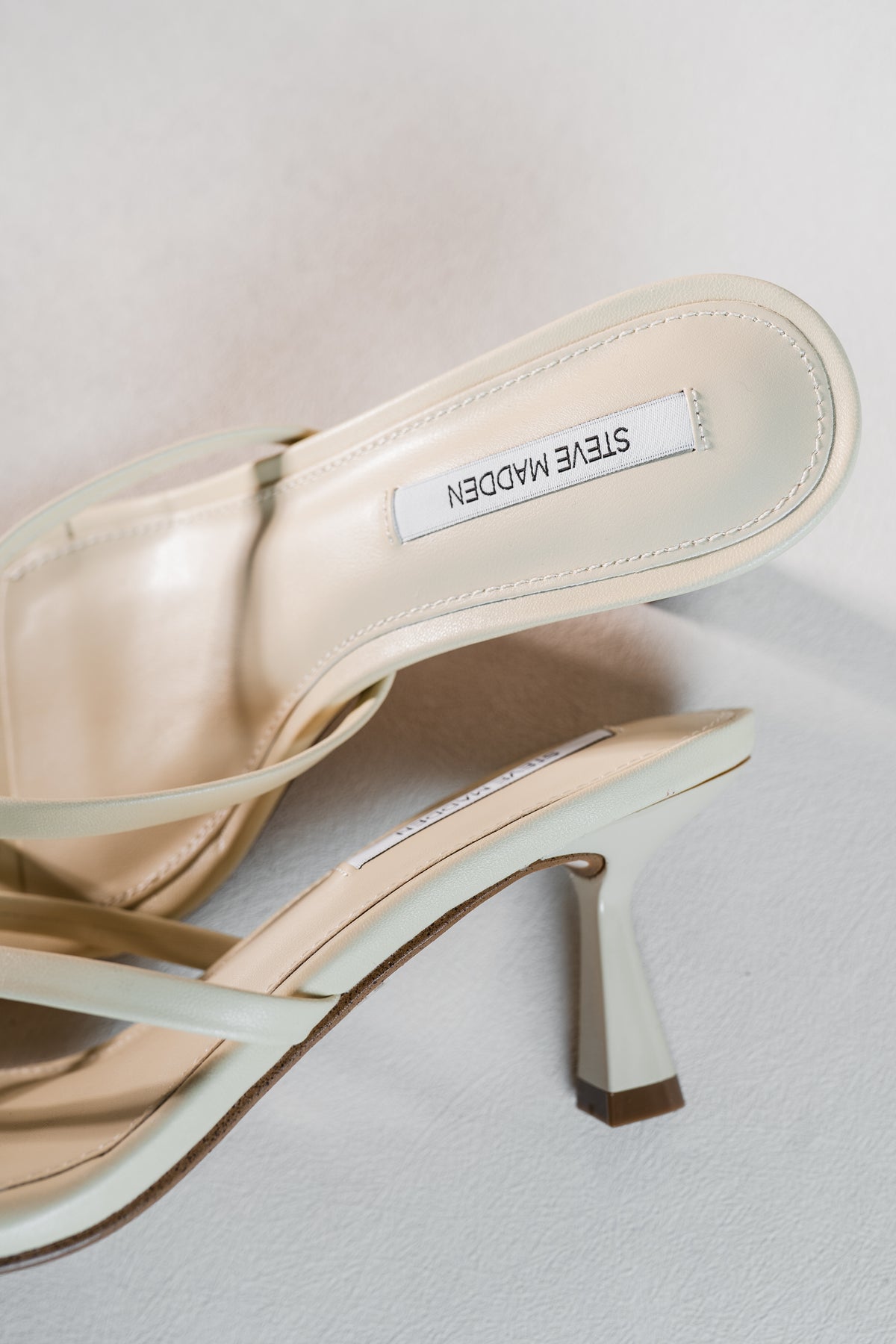 Madden Girl Butter Yellow Flip Flop Kitten Heel
