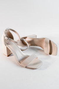 Larch Square Toe 3-Inch Block Heel