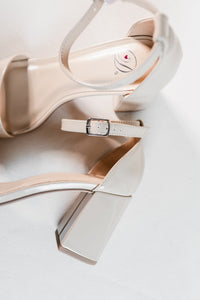 Larch Square Toe 3-Inch Block Heel