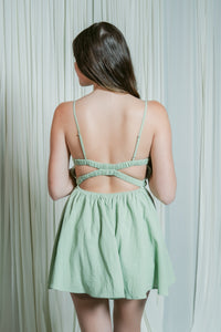 Heartbreaker Open-Front Romper