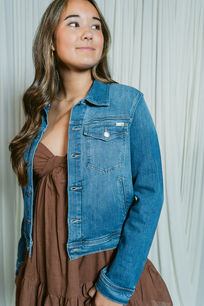Robyn on Repeat Denim Jacket