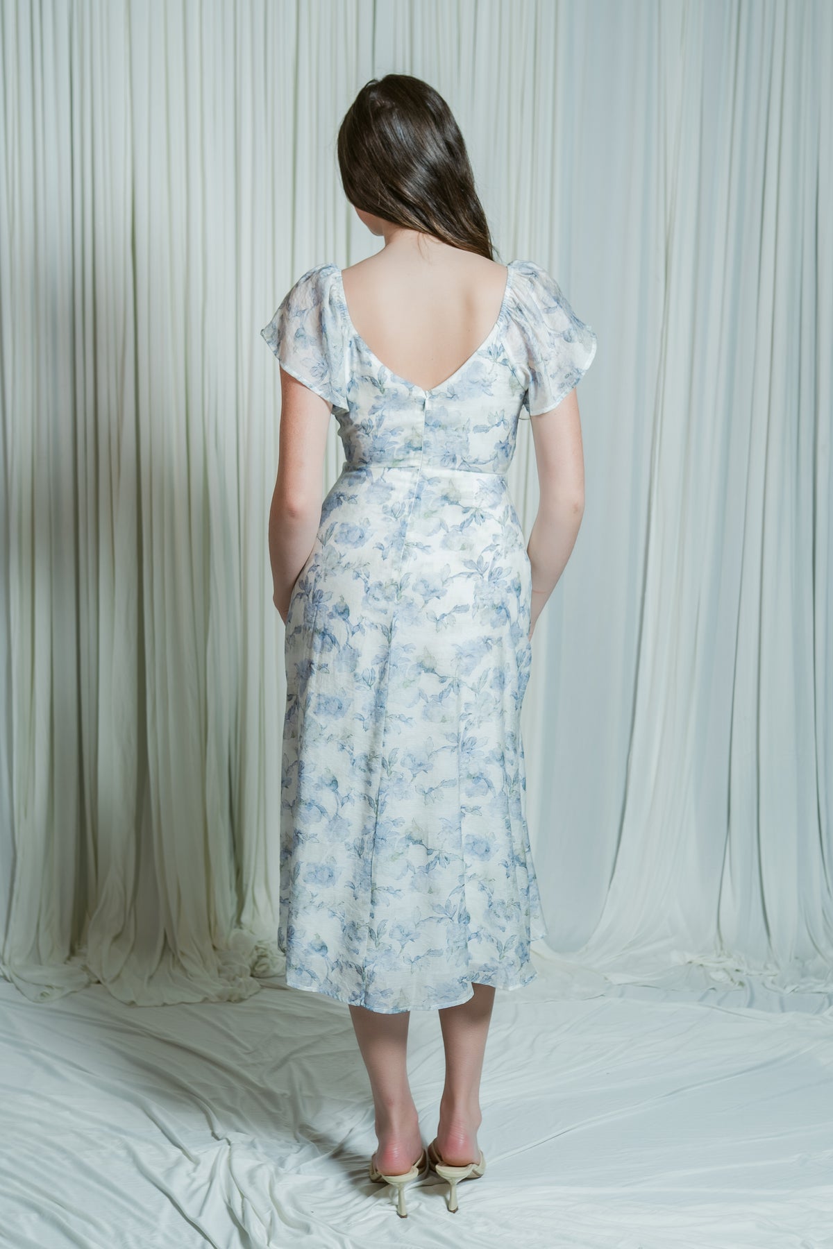 Camellune Floral Maxi Dress