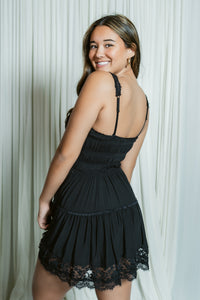 So In Love Mini Slip Dress