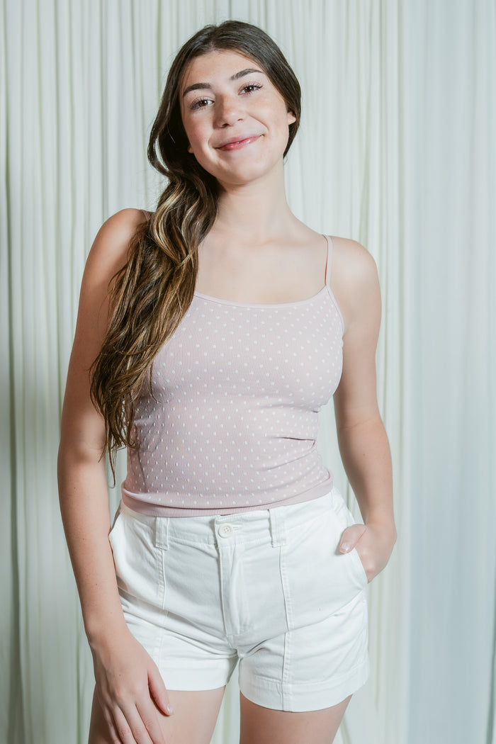 Polkadot Niki Biki Stretchy Cami