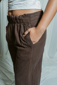 Days End Wide Leg Linen Pull On