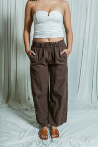 Days End Wide Leg Linen Pull On