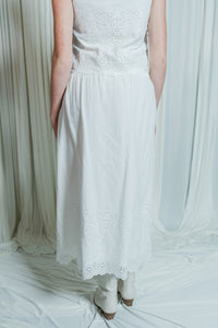 Elodie Embrodied Maxi Skirt