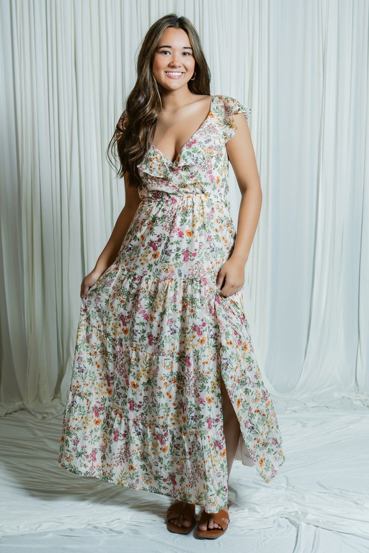 Wildflower Whimsy Maxi Dress