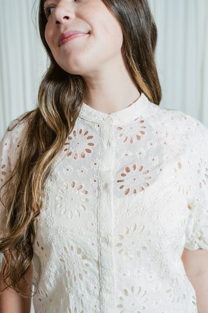 Ellison Eyelet Blouse