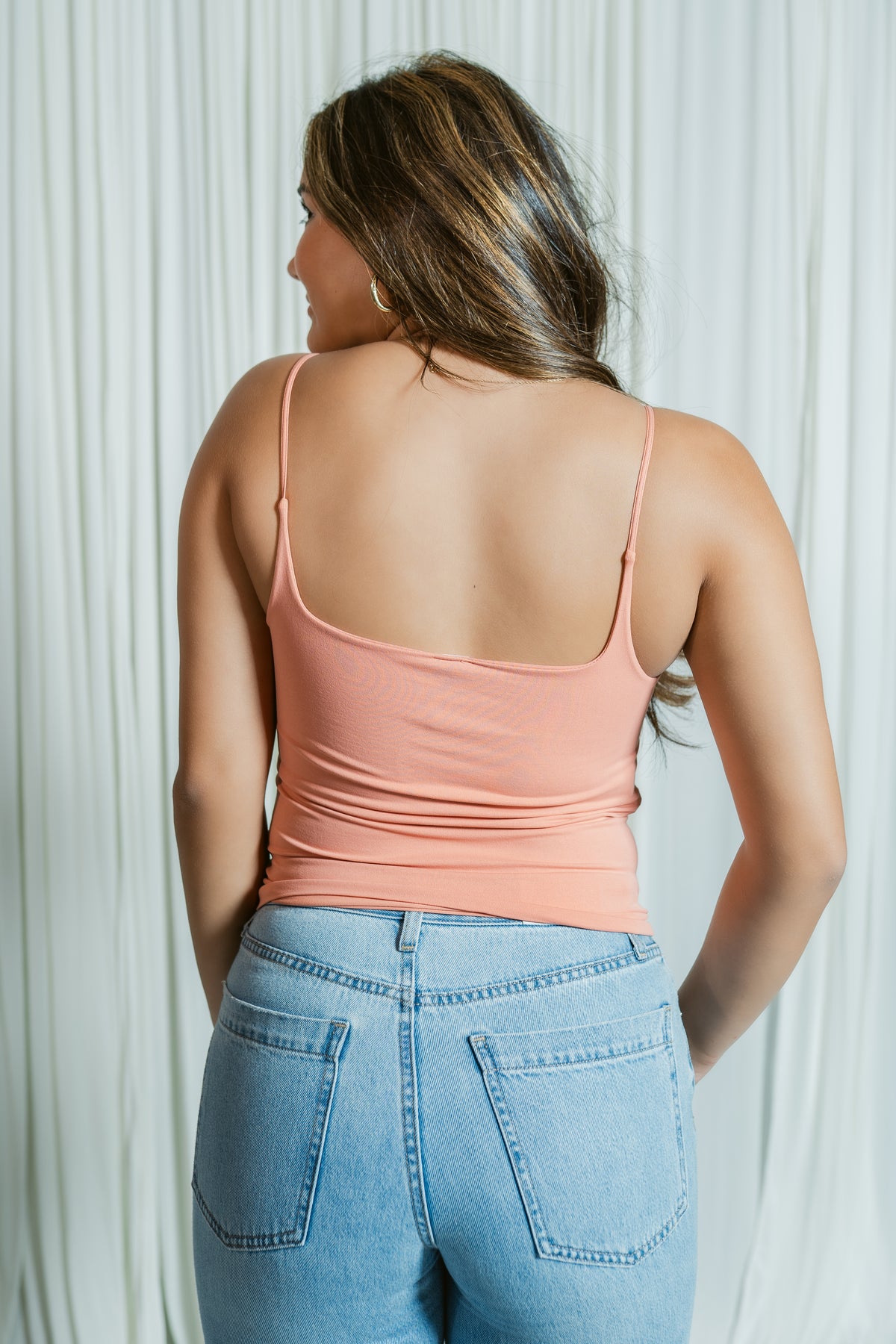 Niki's Clean Line Square Neck Cami