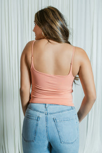 Niki's Clean Line Square Neck Cami