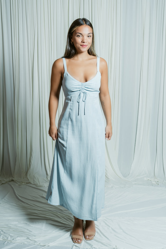 Renata Striped Summer Maxi Dress