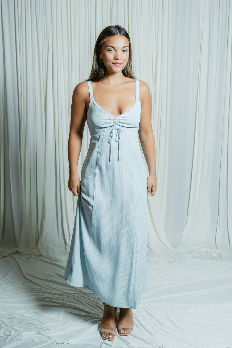 striped summer dress Renata Striped Summer Maxi Dress – For Elyse