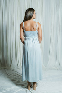Renata Striped Summer Maxi Dress