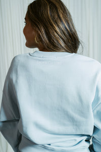 The Favorite Bridesmaid Oversized Crewneck W/ Heart Sleeve