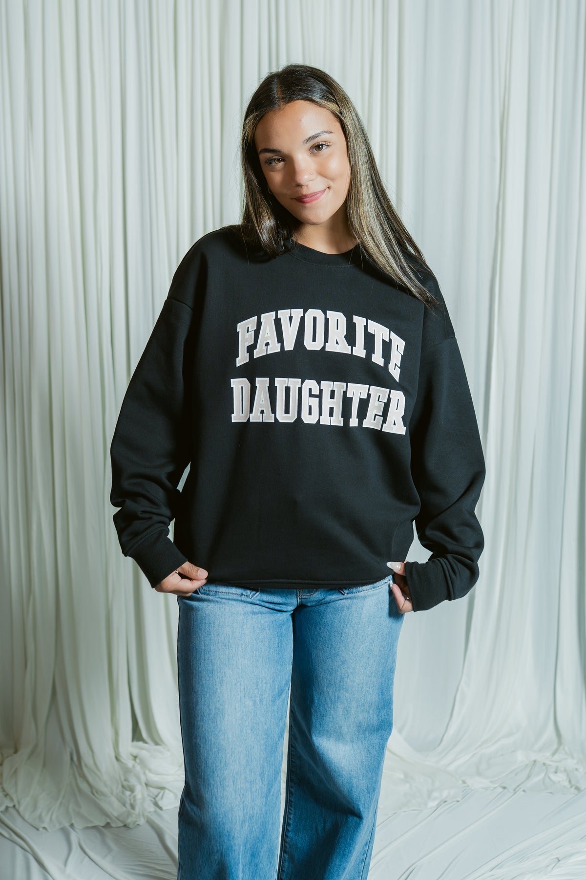 Favorite Daughter Oversized Collegiate Sweatshirt