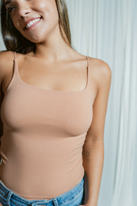 Niki's Clean Line Square Neck Cami