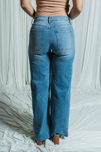 Mini Patch Pocket Wide Leg