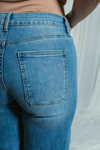 Mini Patch Pocket Wide Leg