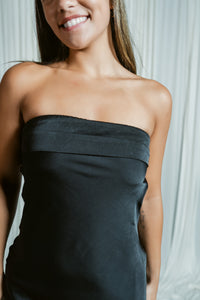 You're So Vain Strapless Mini Dress