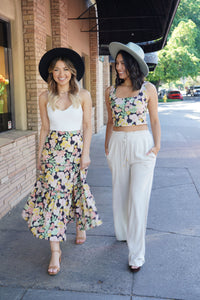 Wild Carnation Maxi Skirt