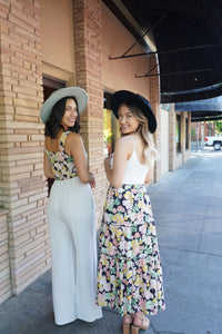 Wild Carnation Maxi Skirt