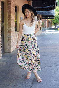 Wild Carnation Maxi Skirt