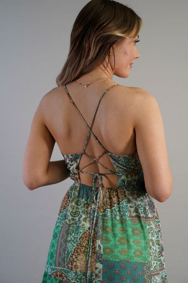 Patchwork Maxi Dress For Elyse Patchwork Maxi Dress For Elyse