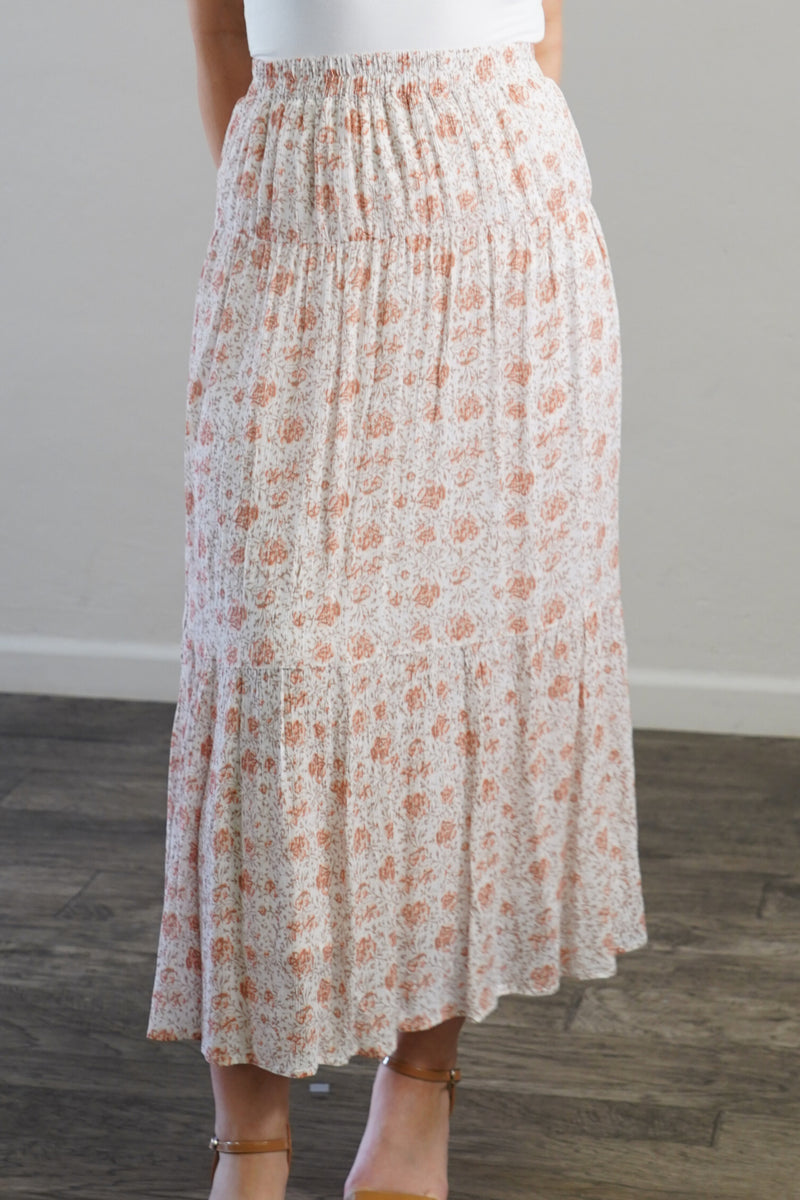 Teigan Floral Maxi Skirt