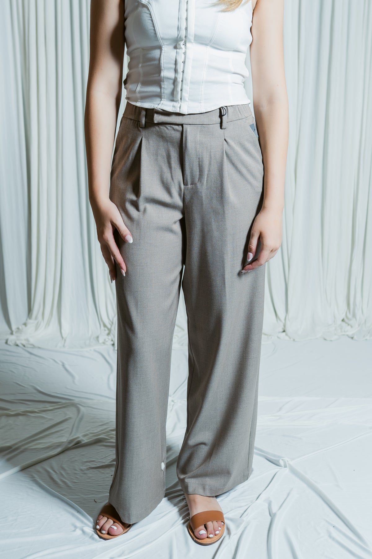 Girl On The Go Wide Leg Trouser