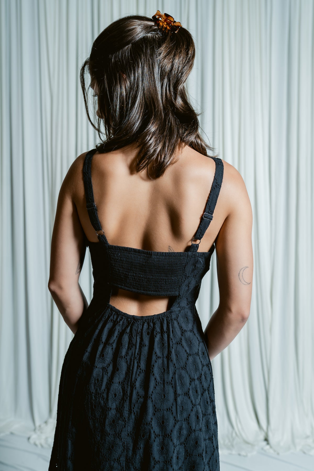 Marielle's Summer Date Night Eyelet Dress