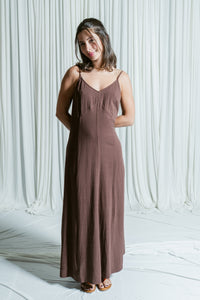 Virginia's Morning Market Linen Dress