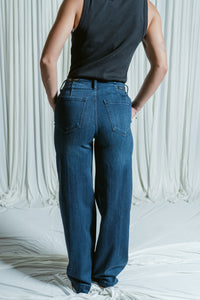 Hannah Mid Rise Patch Pocket Wide Leg Trouser