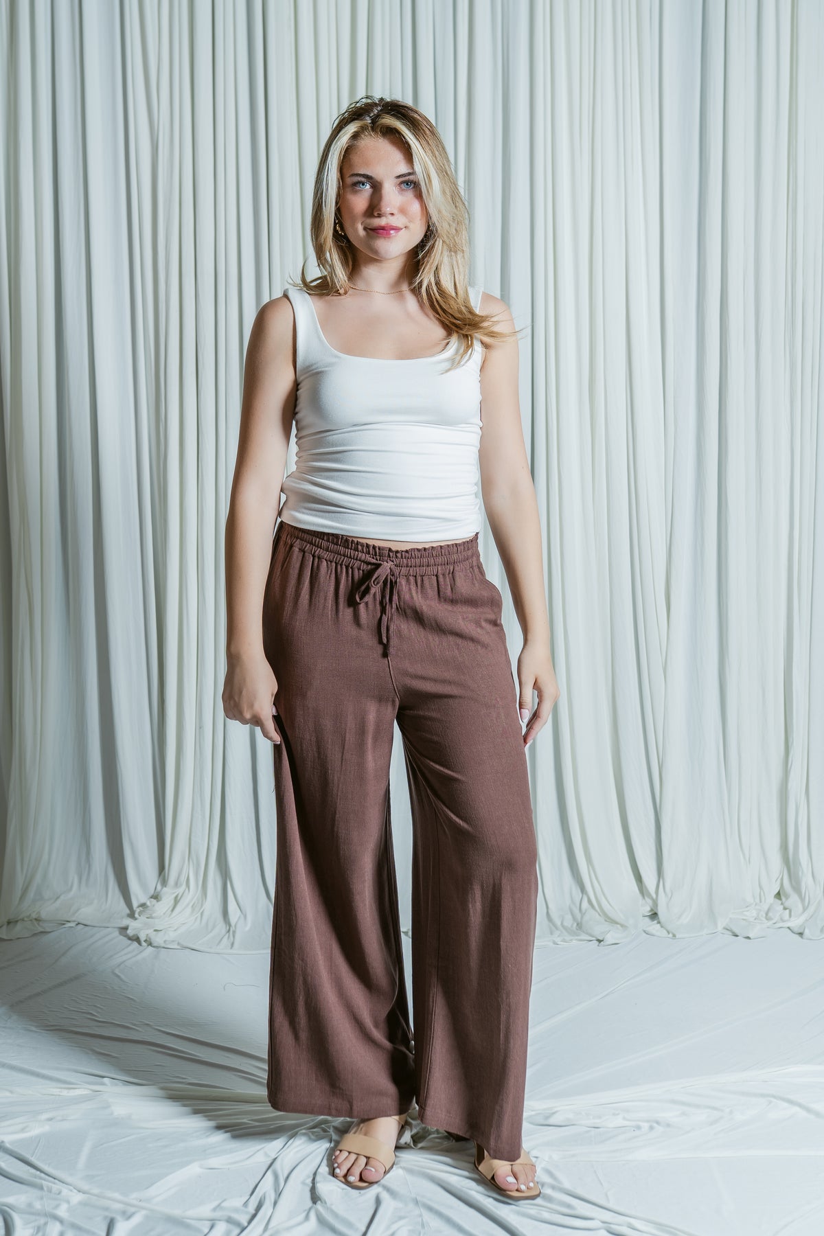 Slow Sunday Linen Pants