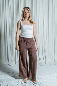 Slow Sunday Linen Pants