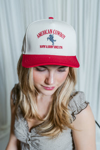 American Cowboy Trucker Hat