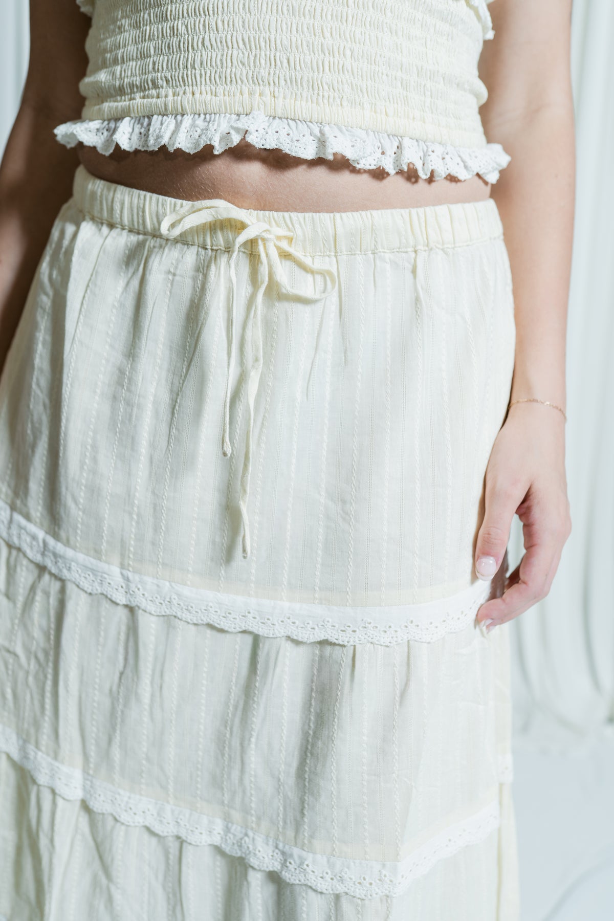 Wild Orchid Maxi Skirt
