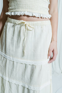 Wild Orchid Maxi Skirt