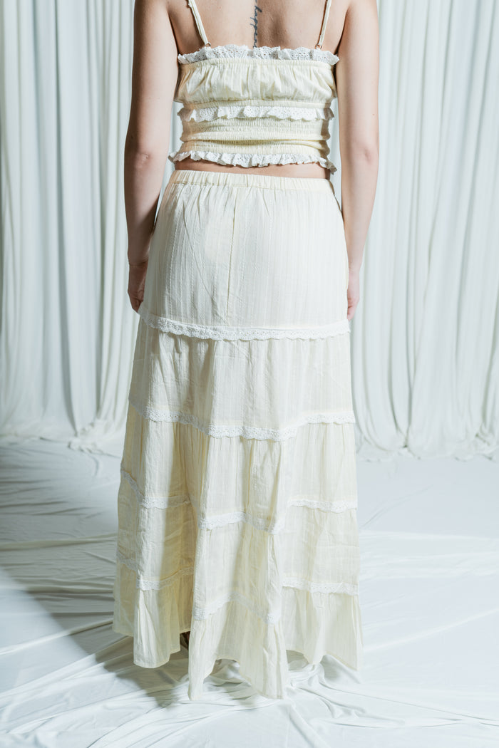 Wild Orchid Maxi Skirt