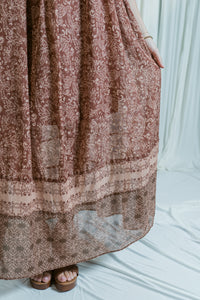 Coastal V-neck Maxi Dress