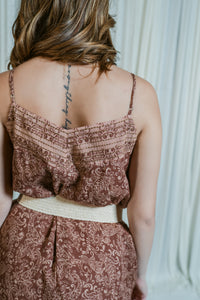Coastal V-neck Maxi Dress