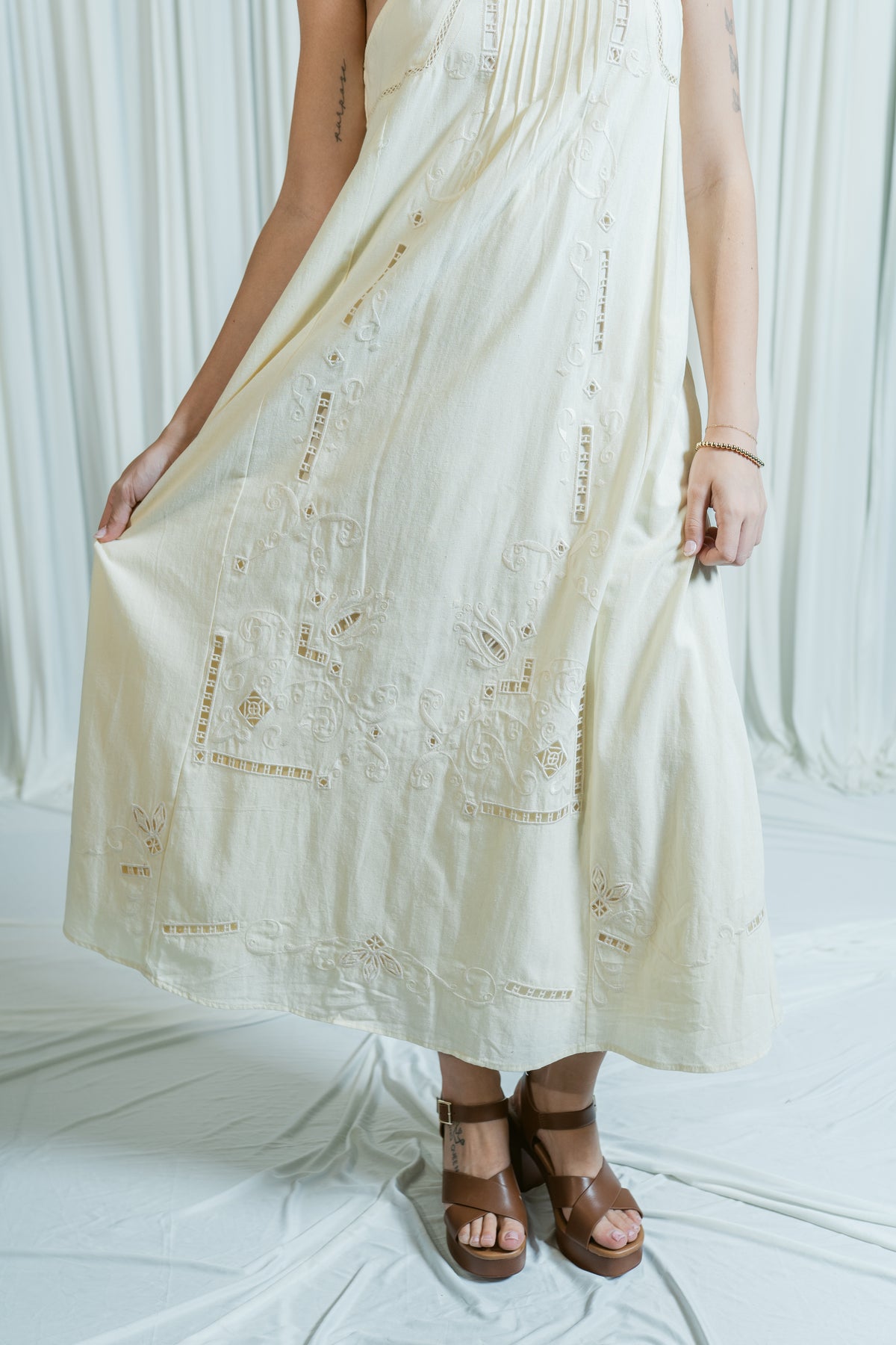 Soft Romance Slip Midi Dress
